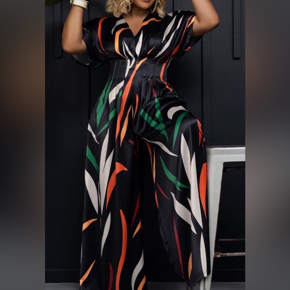 Multicolor jumpsuit. *NWT*